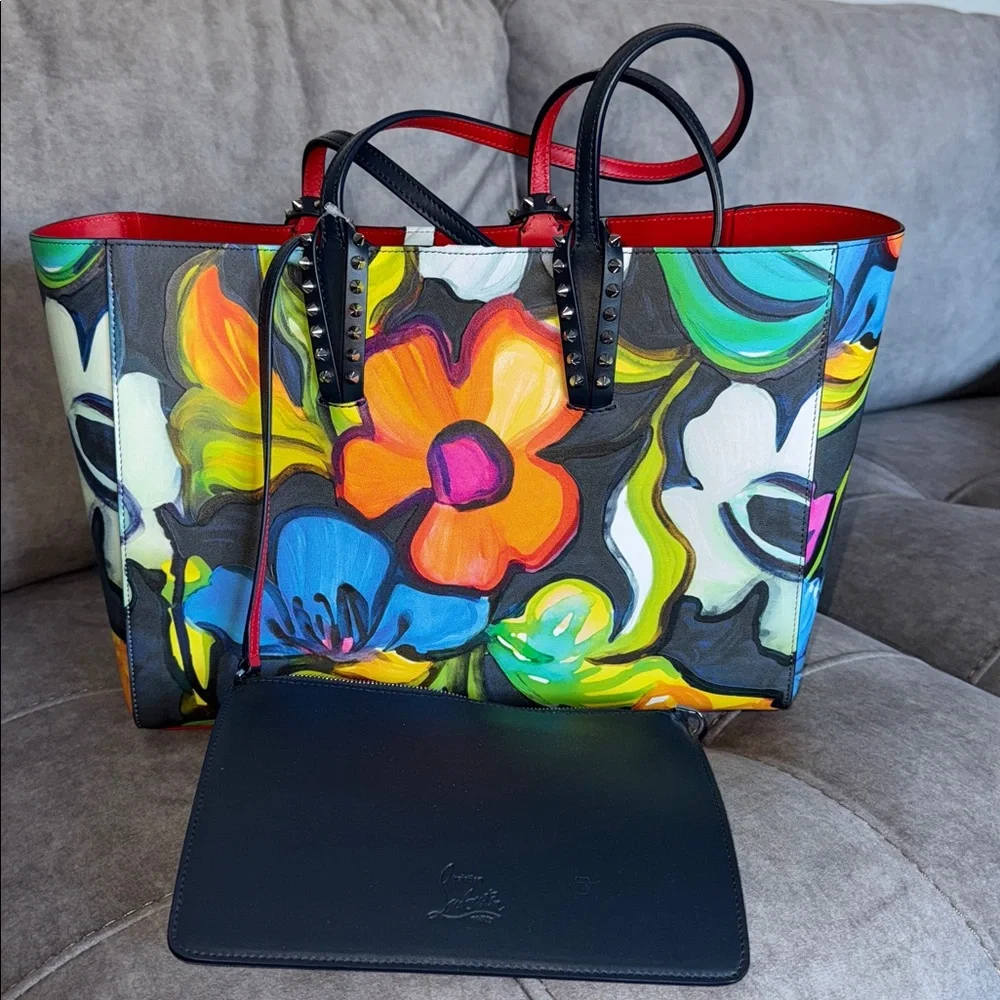New Christian Louboutin small cabata tote - Picture 2 of 7